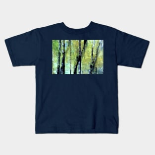 Autumn ~ Sun-dappled trees Kids T-Shirt